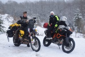 Riding at the Elephant Rally