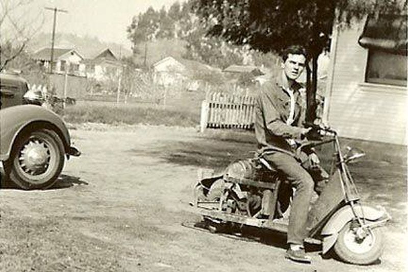 Hollywood WWII motorcycle