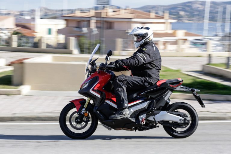 Honda X-ADV around town