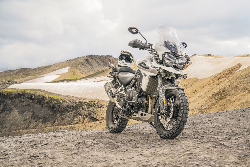 Shot of the new Triumph Tiger 1200