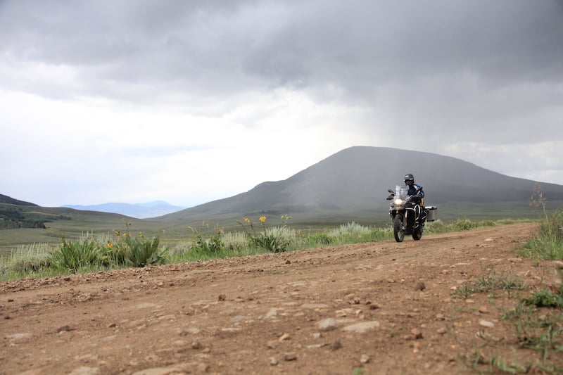 a laminated motorcycle jacket in colorado