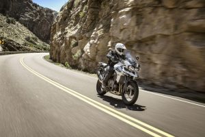 Triumph Tiger 1200 on road