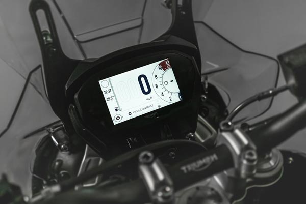 Triumph Tiger TFT dash