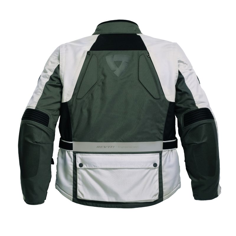 Motorcycling touring jacket back