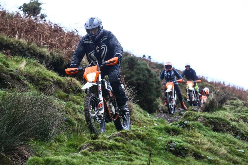 KTM 250 Freeride group shot