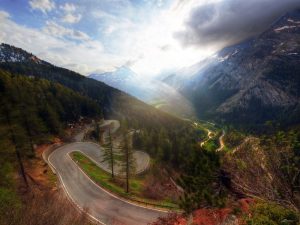 Maloja Pass Switzerland