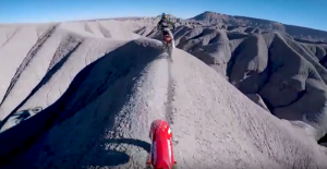 Men ridge knife-edge ridge in Grand Junction, Colorado