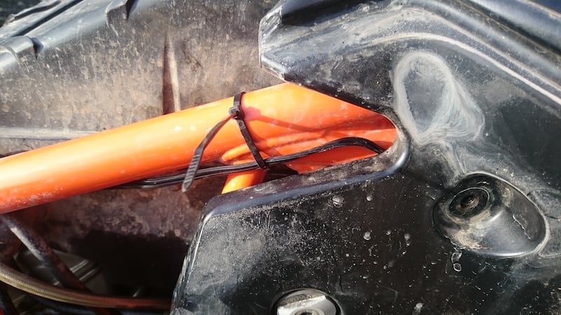Fitting heated motorcycle grips