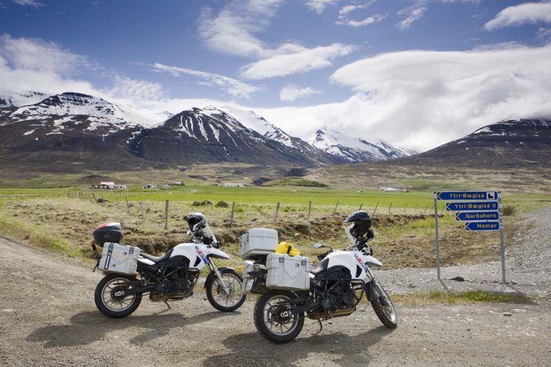 motorcycling Iceland