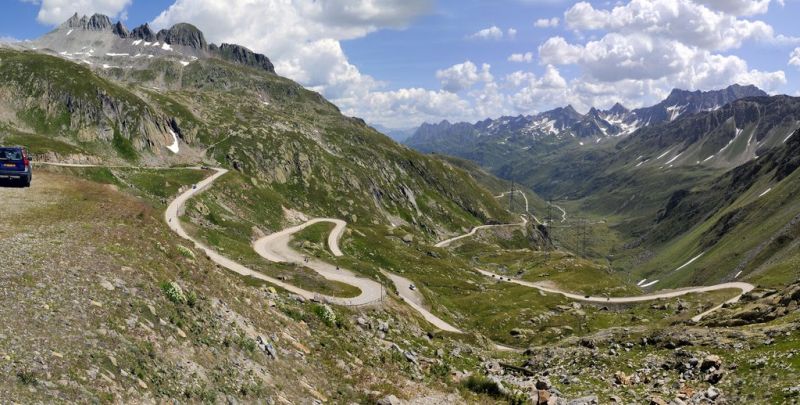 Nufenen Pass Switzerland