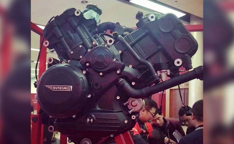 SWM new V-twin engine