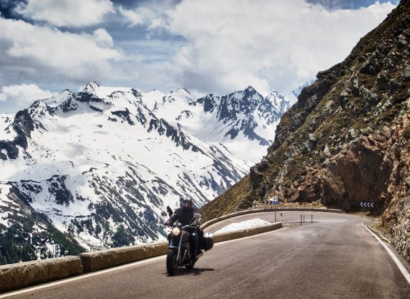 Timmelsjoch pass Italy