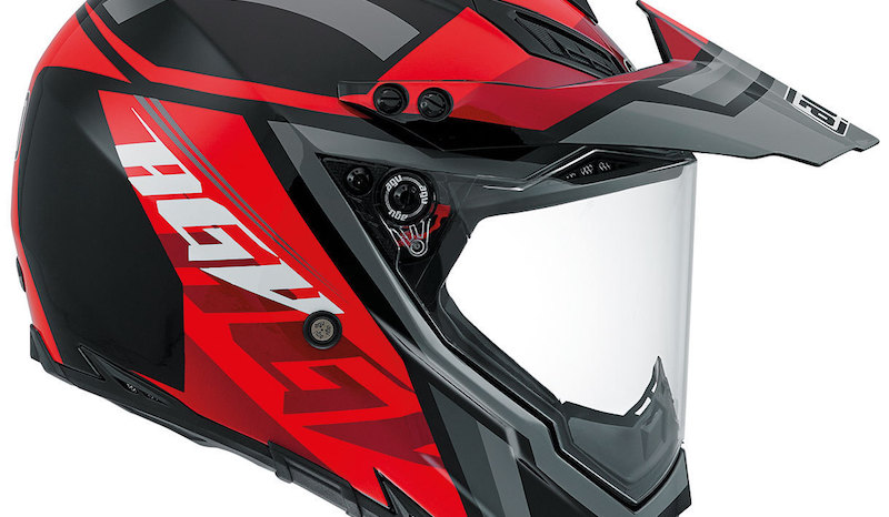 AGV AX-8 Dual Evo Karakum helmet cropped