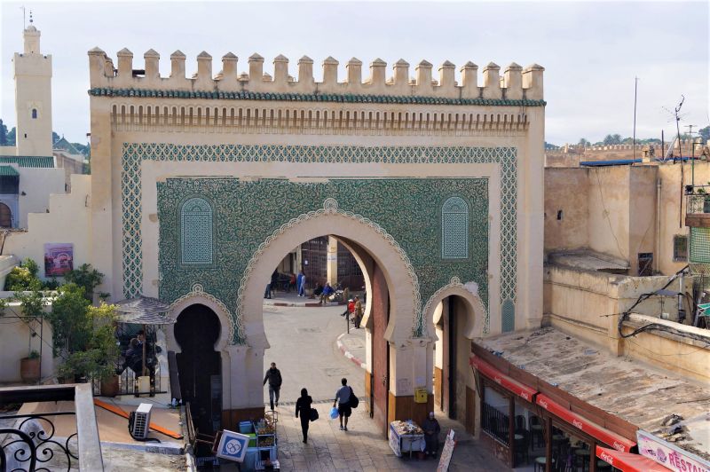 Medieval city Fez in Morocco