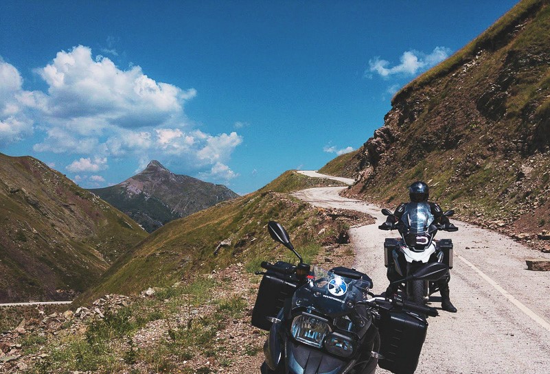 Mountain road Greece