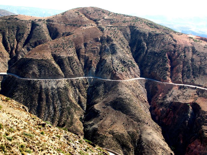 Tizi-bTest pass, Morocco