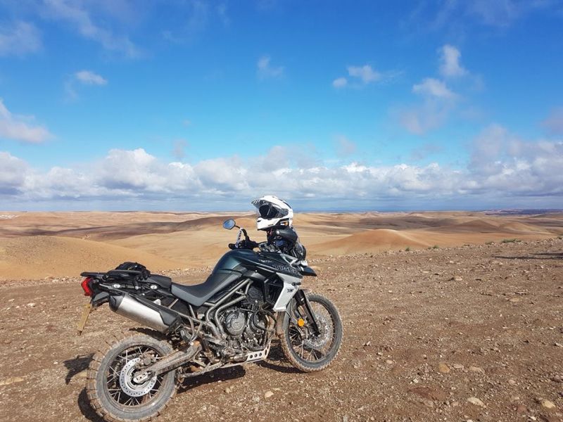 Triumph Tiger 800 launch in Morocco