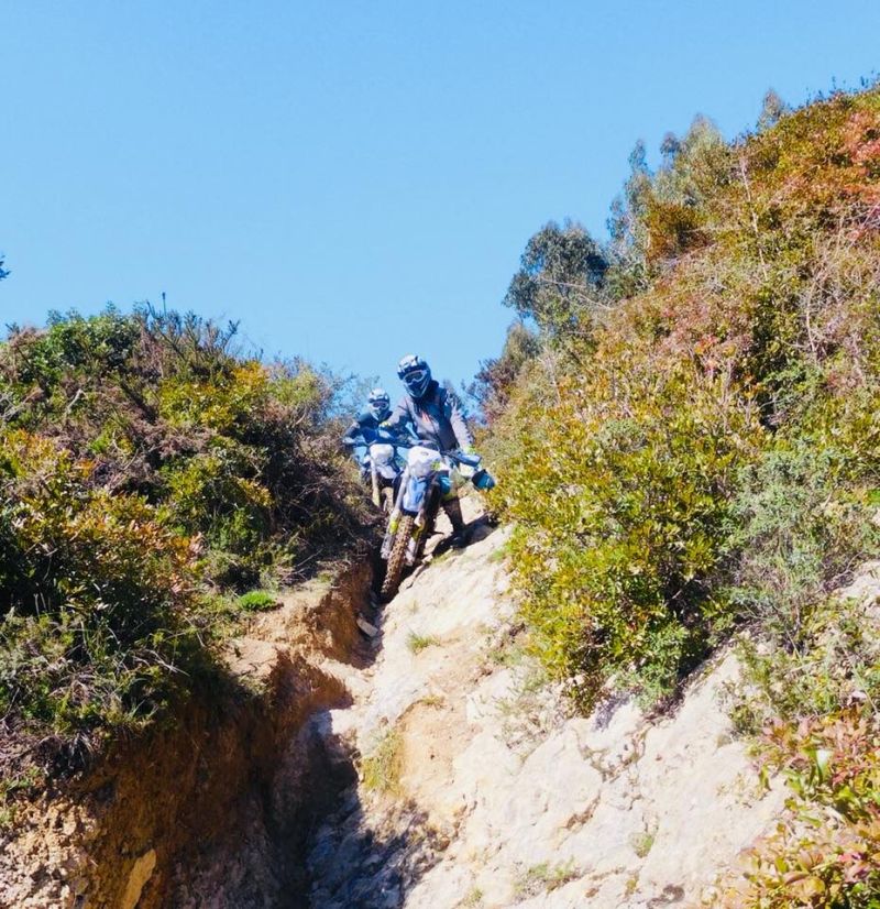Rut riding in Portugal 
