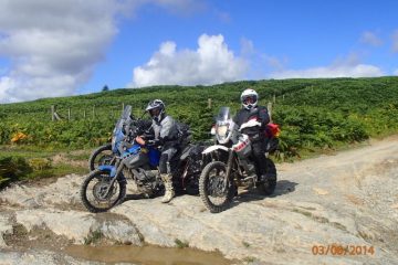 adventure bike riding
