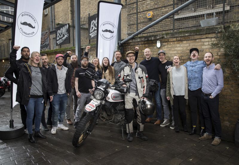 Henry at the Bike Shed Motorcycle club
