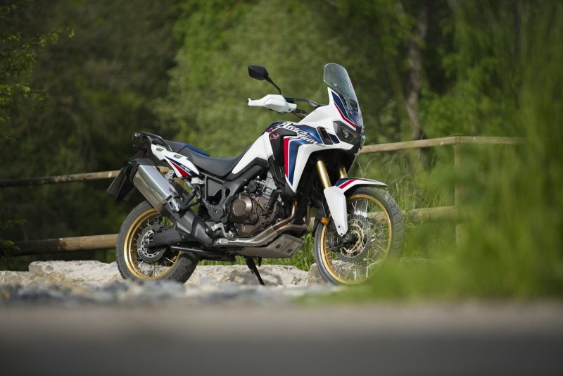 Honda Africa Twin adventure motorcycle