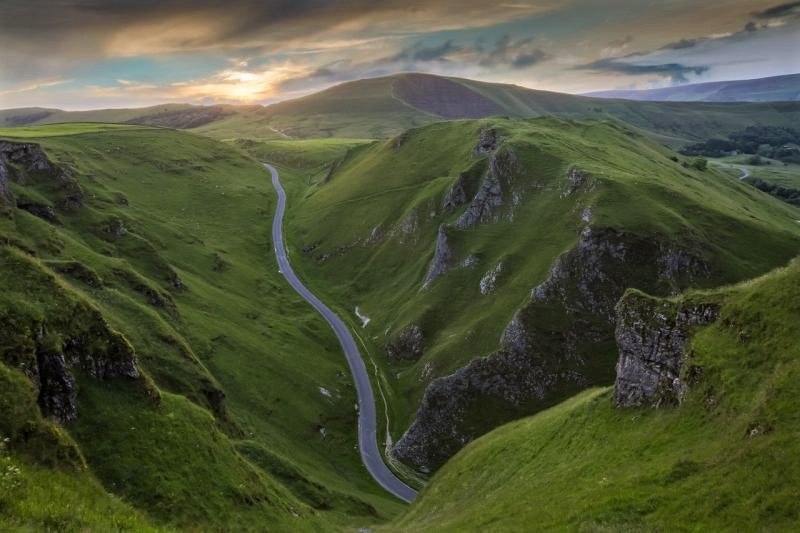 Winnats Pass Peak District