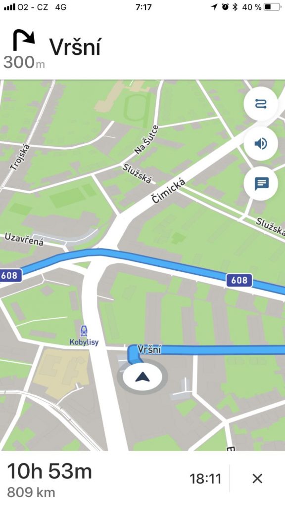 alpine passes screenshot navigating