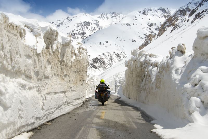 pakistan china border motorcycle