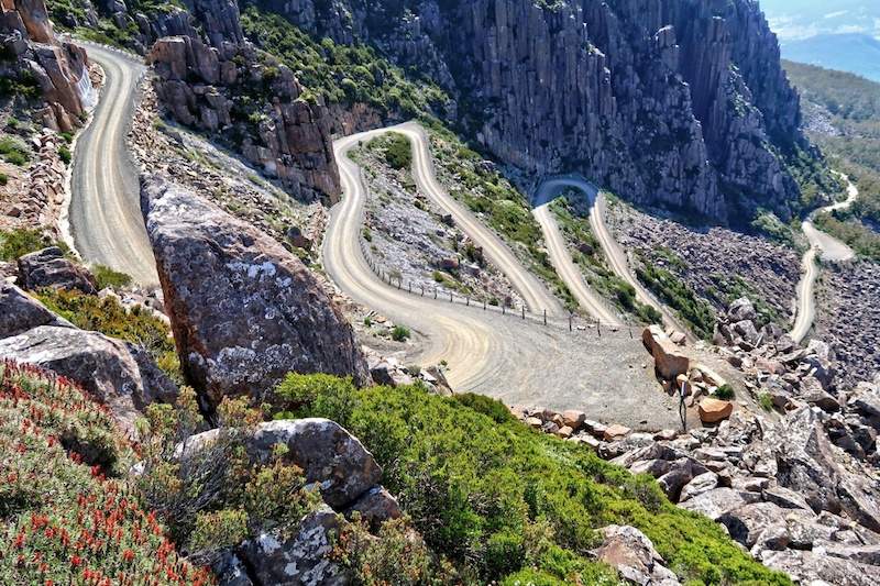 Jacob's Ladder in Tasmania a mountain pass