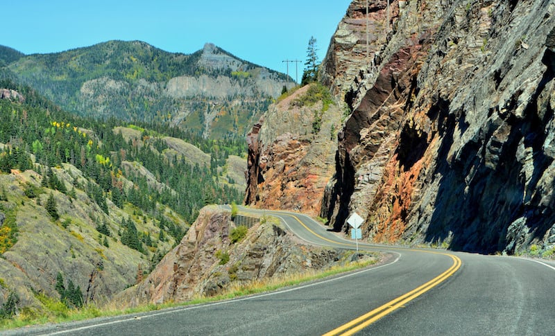 Red Mountain Pass Million Dollar Highway Colorado 