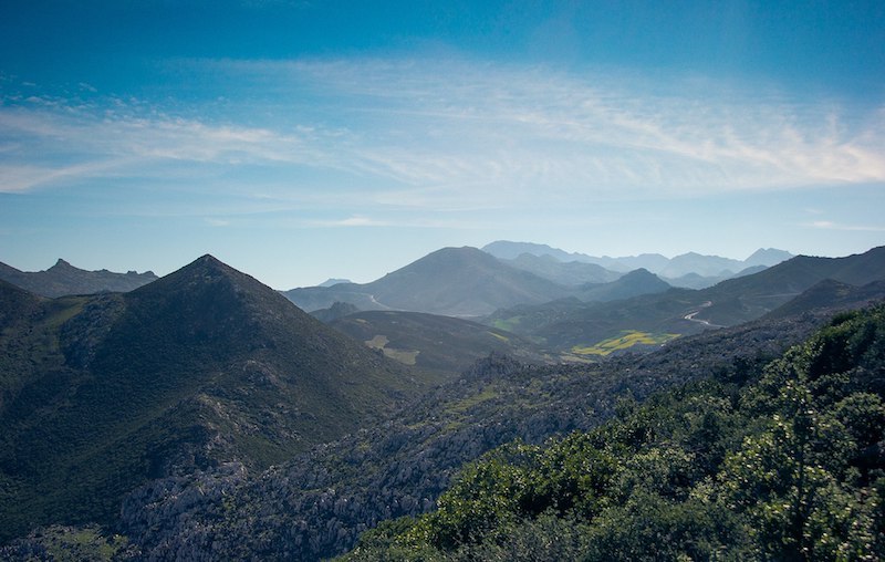 Rif mountains trail riding in morocco