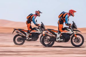 KTM 790 Adventure and Adventure R shown off at EICMA