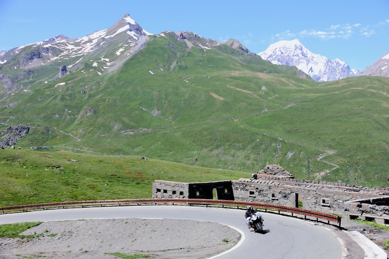 Mont Blanc as viewed from the Petit Saint Bernard