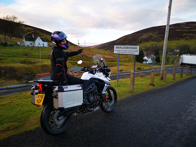 Motorcycle routes in Scotland. Bridgestone coast to coast.