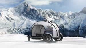 BMW and The North Face reveal Futurelight motorcycle trailer tent concept