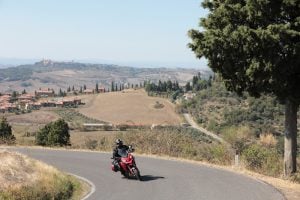 Multistrada in Tuscany