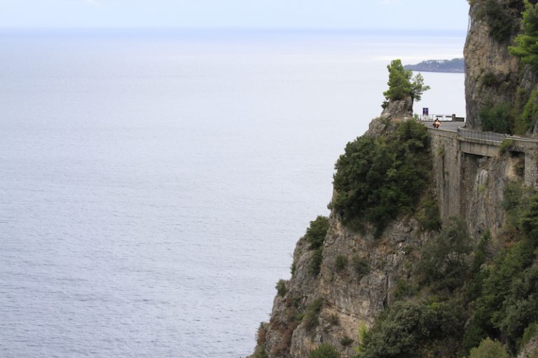 The road along the Amalfi Coast