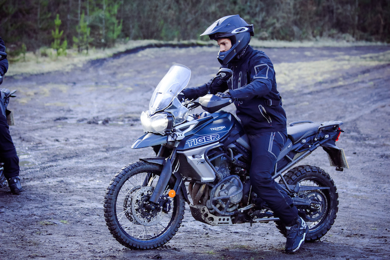 George North Triumph Tiger 800