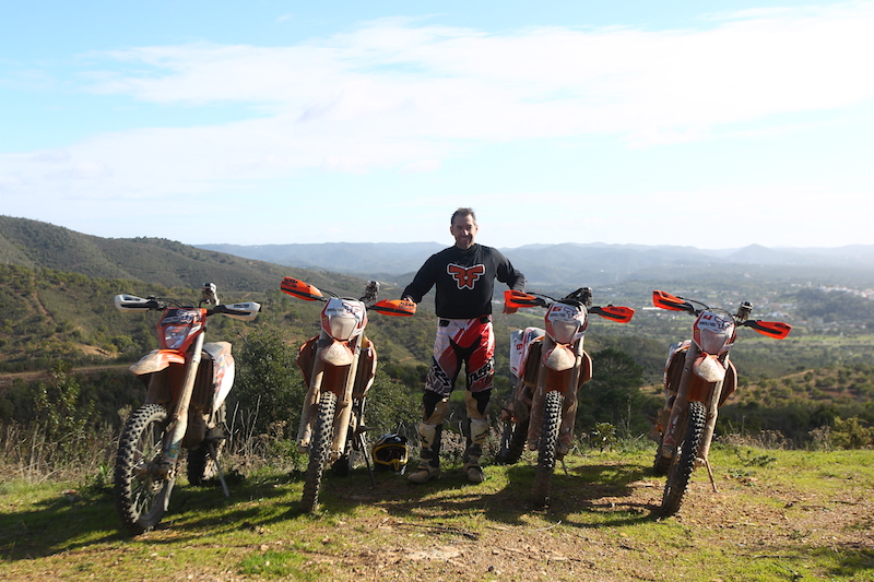 Off-road motorcycle touring in Portugal with Ruben Faria