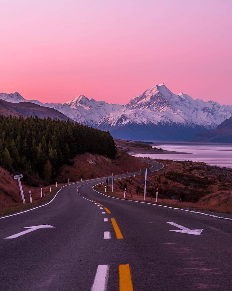 Motorcycle touring in New Zealand