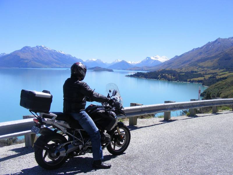 Motorcycle touring New Zealand