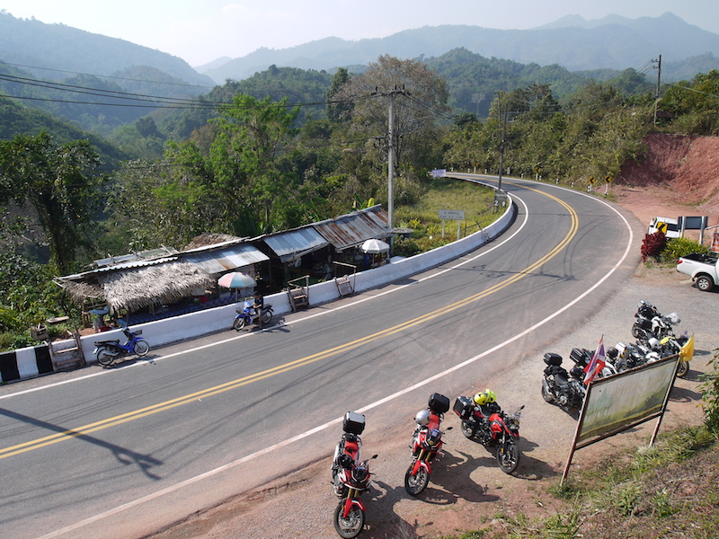 Edelweiss motorcycle tour in northern Thailand