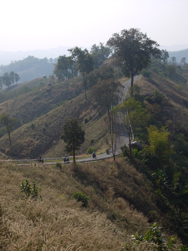 Edelweiss motorcycle tour in northern Thailand