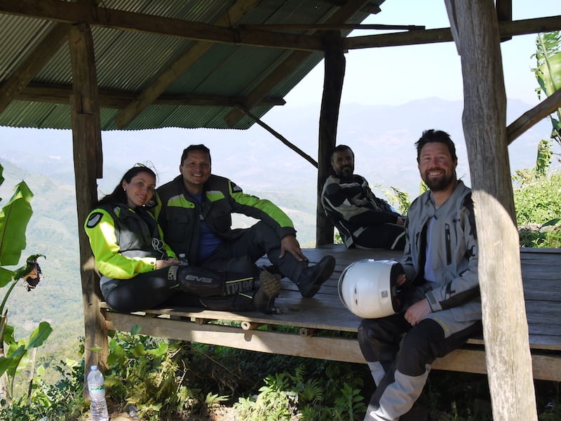 Edelweiss motorcycle tour in Thailand