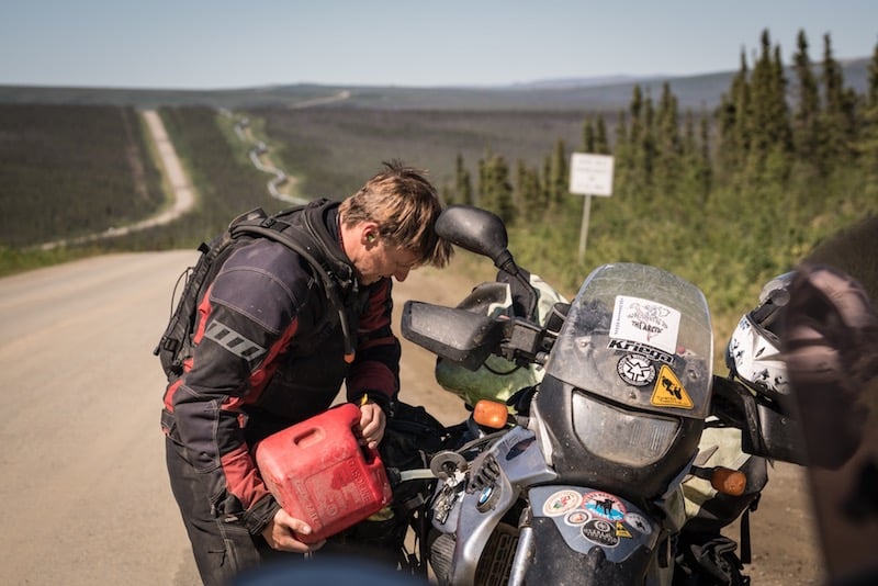 Motorcycling Alaska