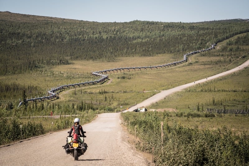 Motorcycling Alaska