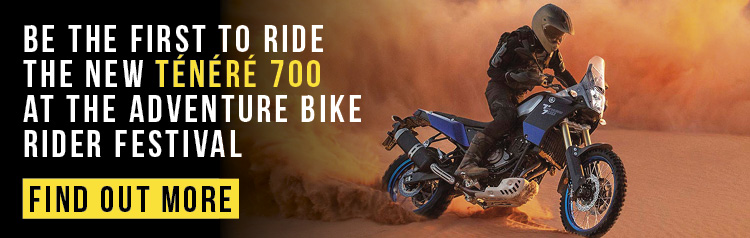 Ride the Yamaha Tenere 700 at the ABR Festival