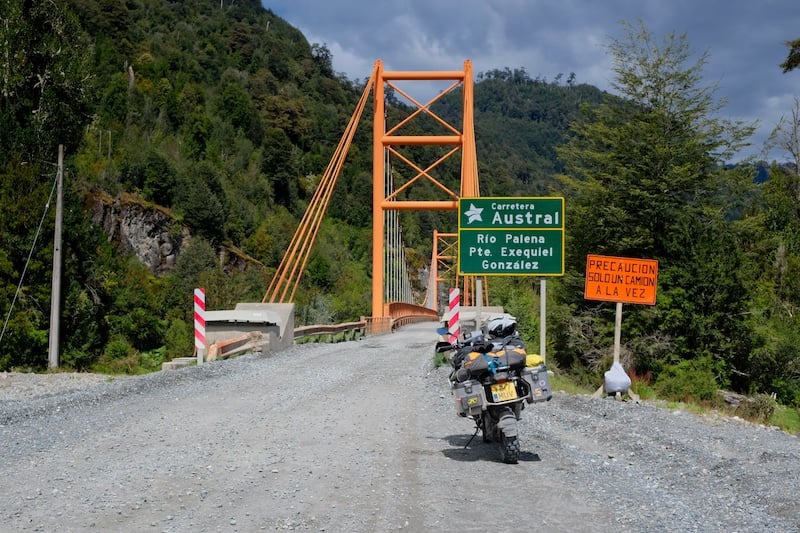 Motorcycling through Patagonia