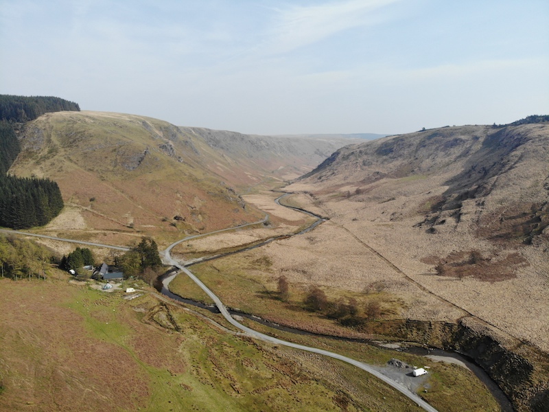 Wales motorcycle route