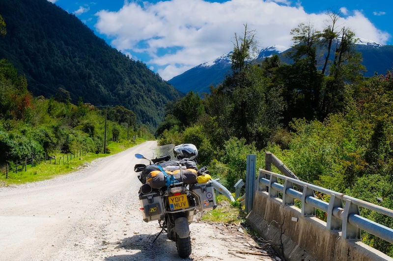 Motorcycling through Patagonia